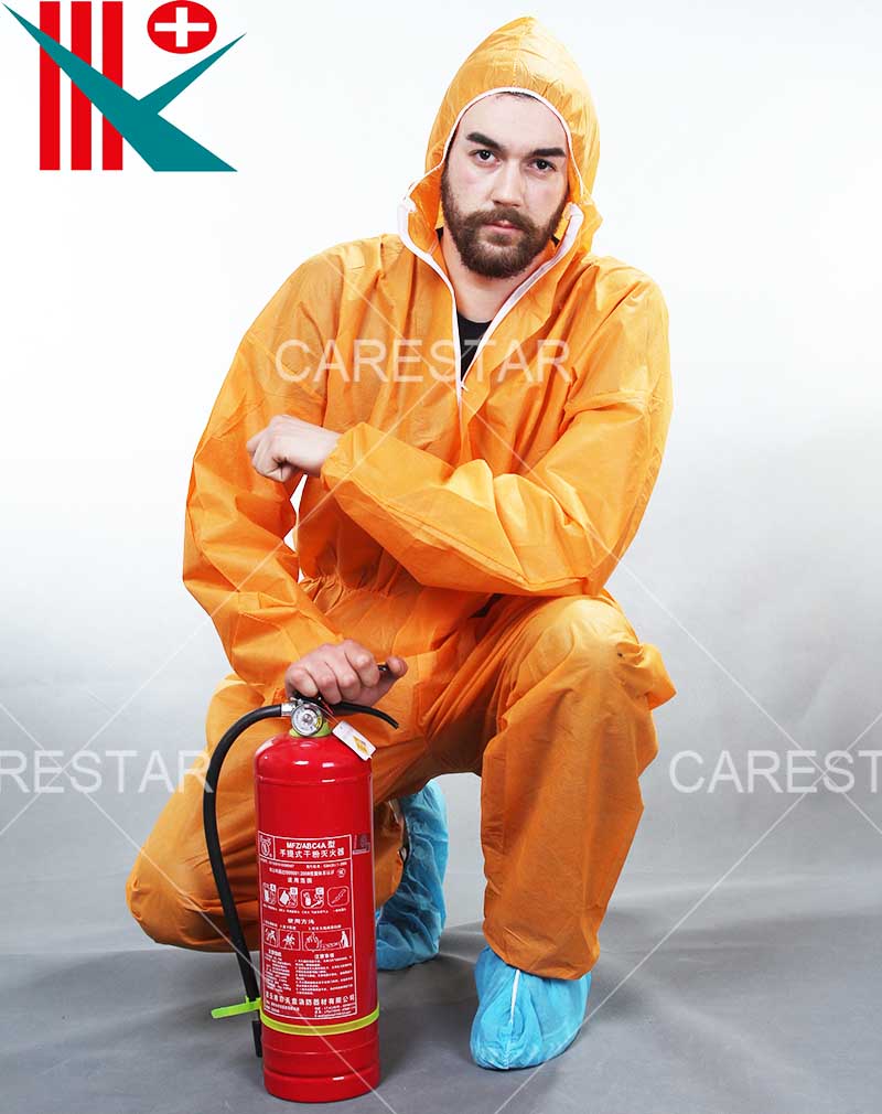 Orange PP Coverall