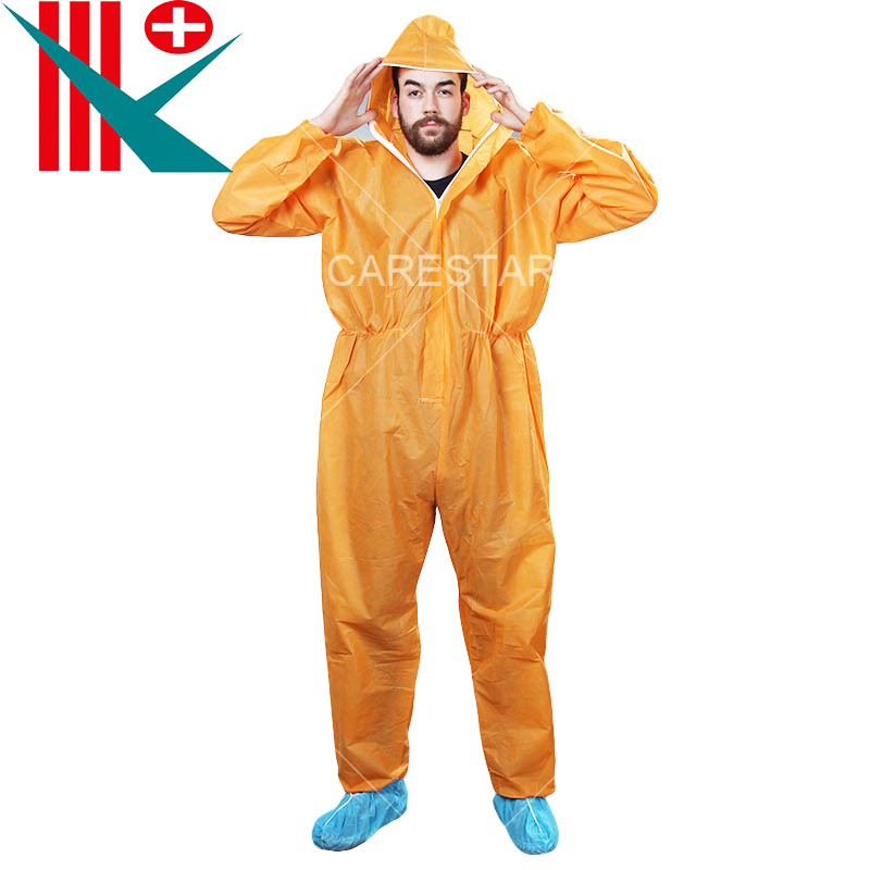 Orange PP Coverall