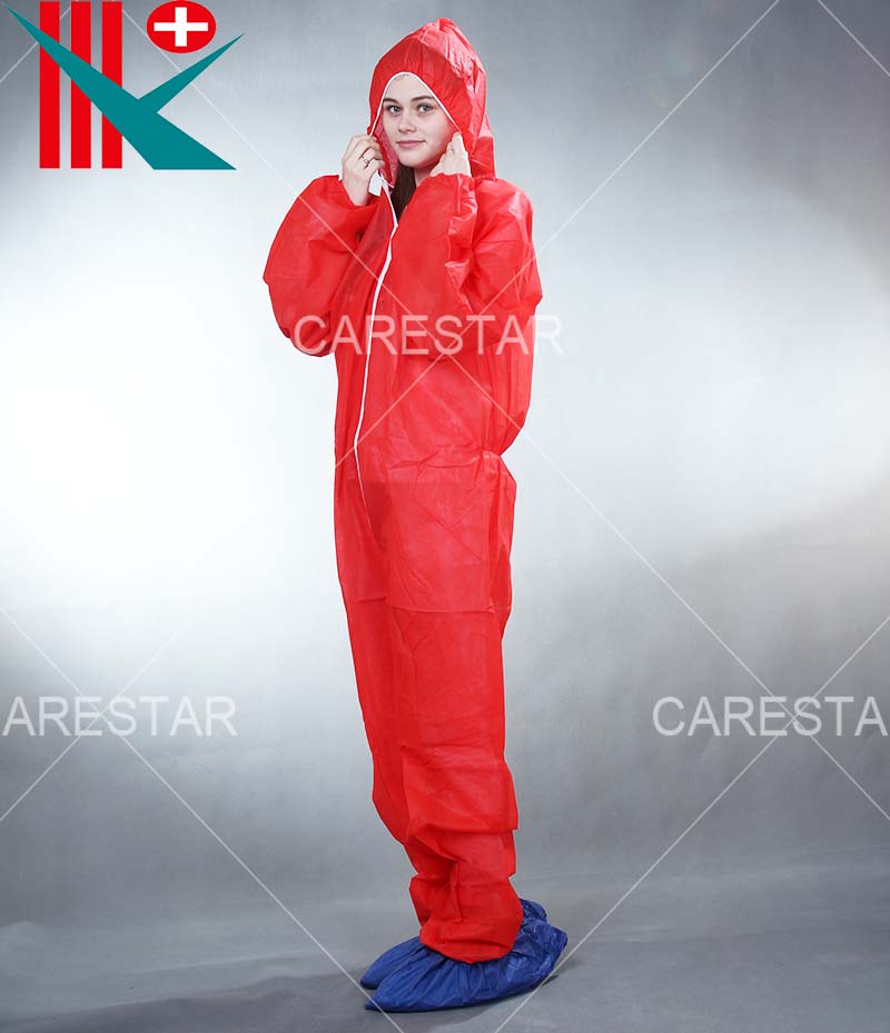 Red PP Coverall