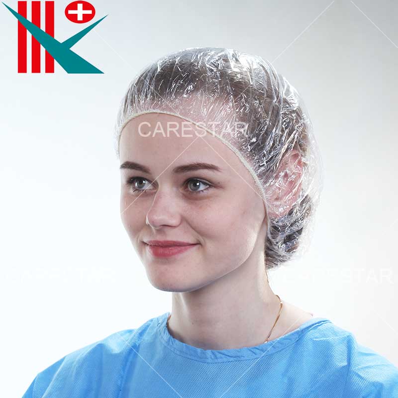 PE Shower Cap, Transparent