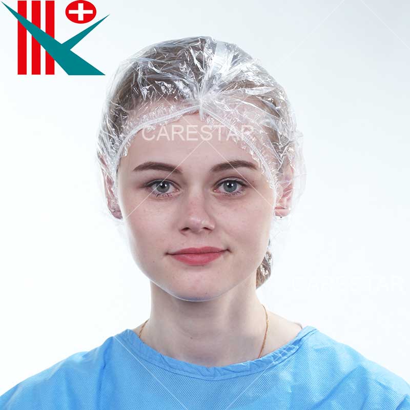 PE Shower Cap, by Machine