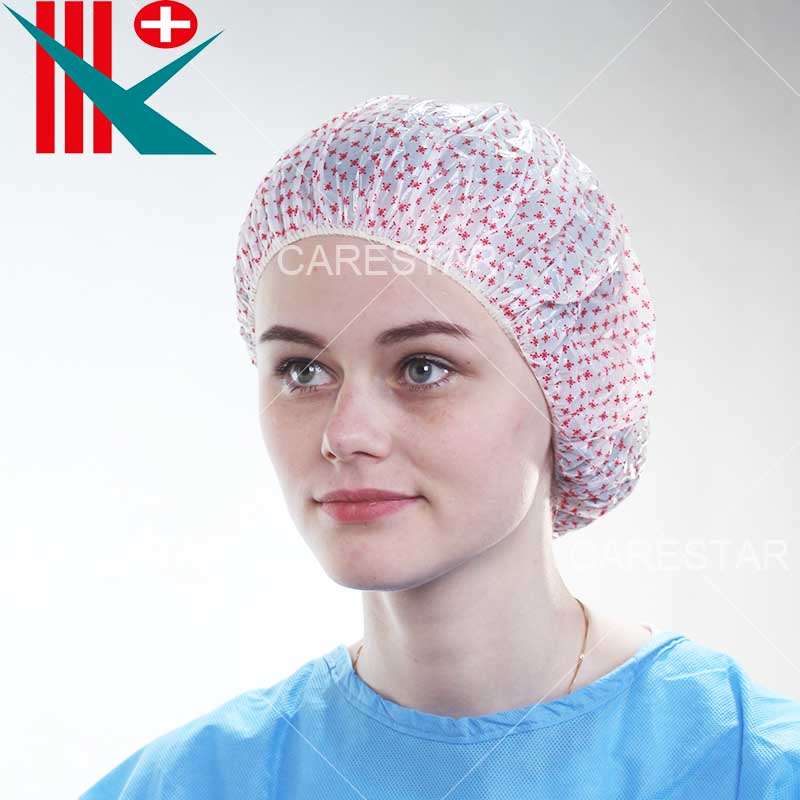 PE Shower Cap, Printed