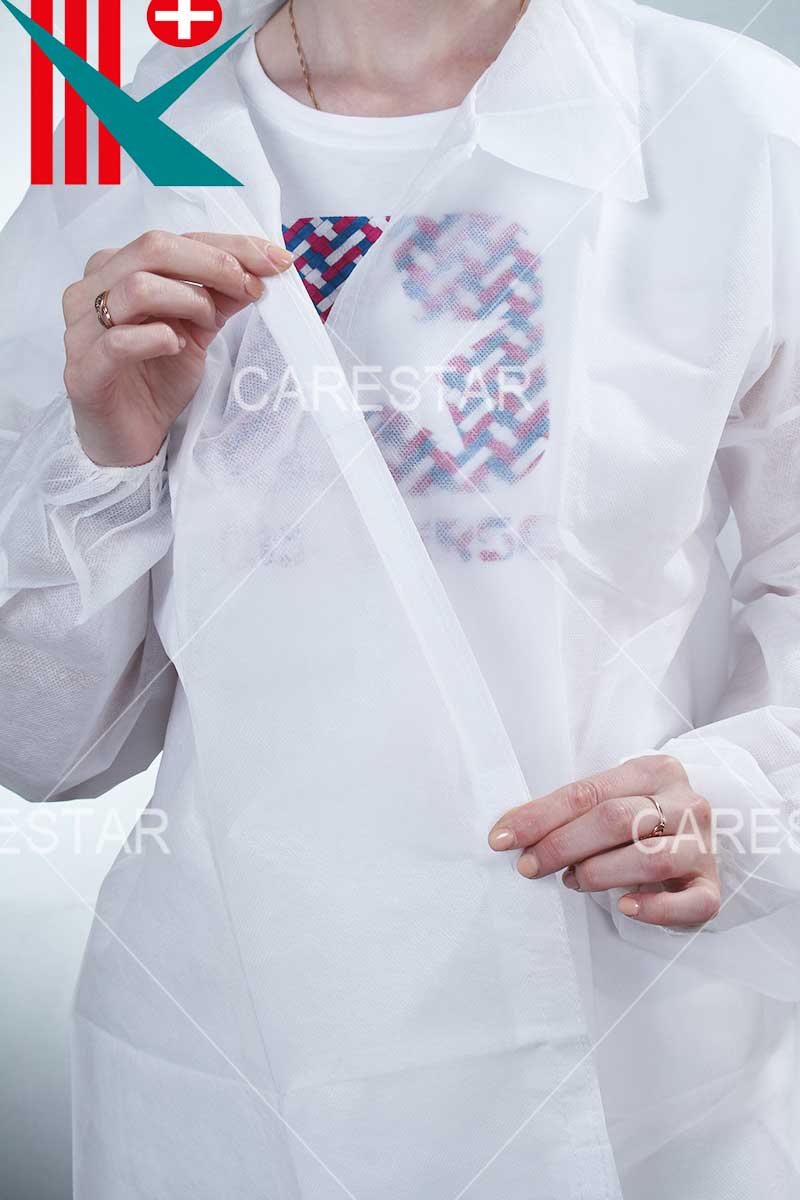 Lab Coat W/ Velcro Button