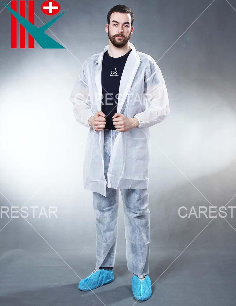 Lab Coat W/ Velcro Button