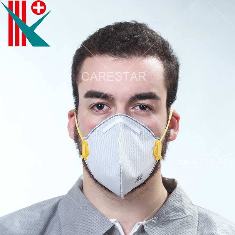 Foldable Active Carbon FFP2 / N95 Respirator