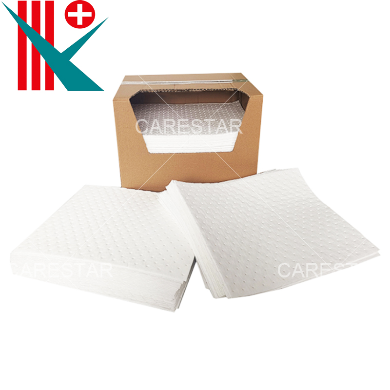 General Oil Absorbent Pad, Dimpled Surface