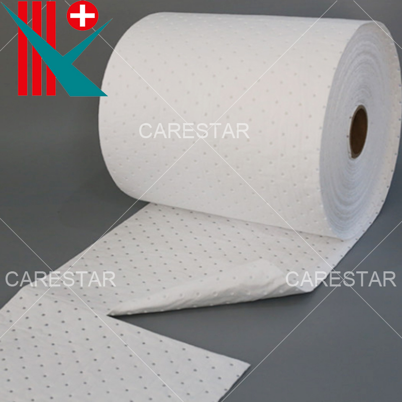 General Oil Absorbent Roll, Dimpled Surface